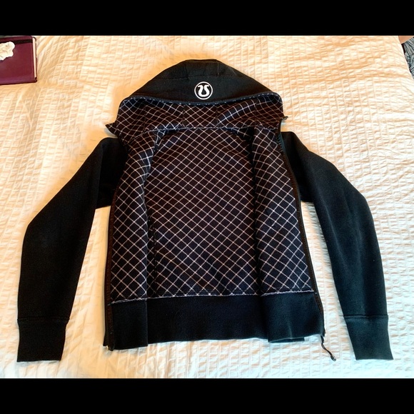 Lululemon Black Scuba Hoodie - Picture 2 of 3